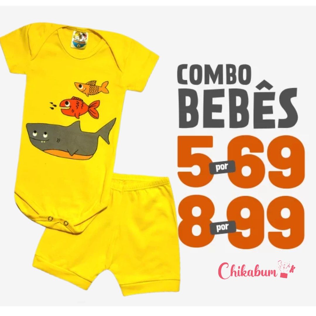 Lindos combos pro seu baby