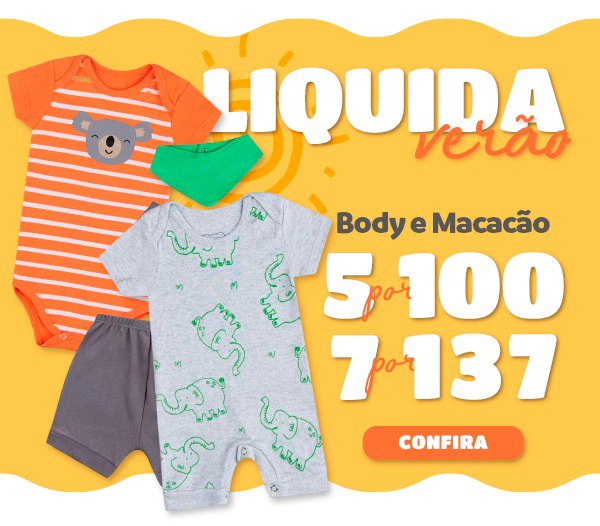 Liquida verão é na Miau Moda Kids 🔥