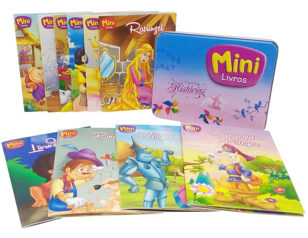 Mini - Lata: Mais Belas Historias com 10 Unidades