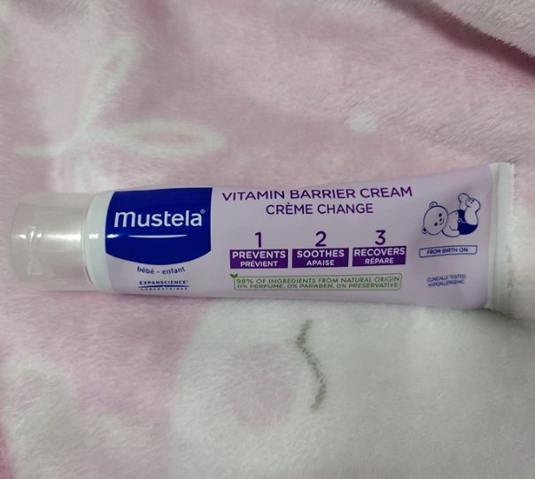 Mustela Creme Preventivo de Assaduras Vitaminado 1>2>3 100ml