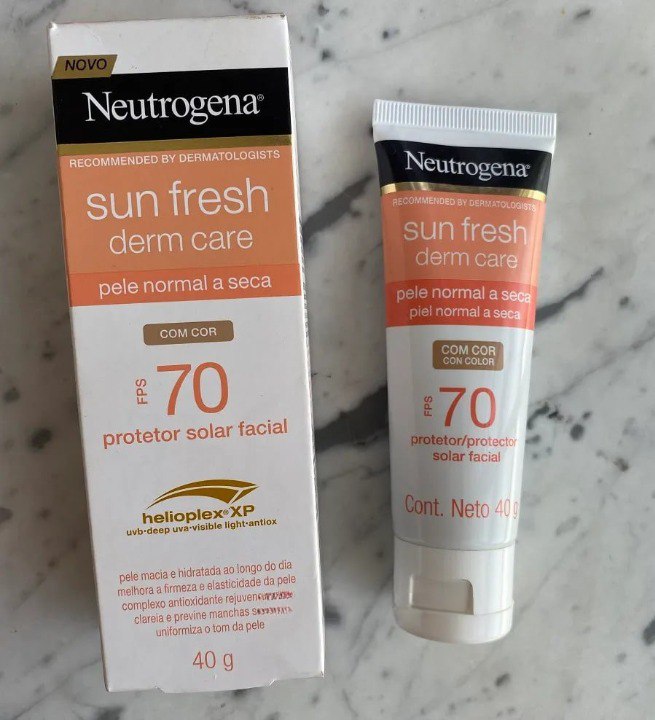 NEUTROGENA SEM COR, FPS 70‼️