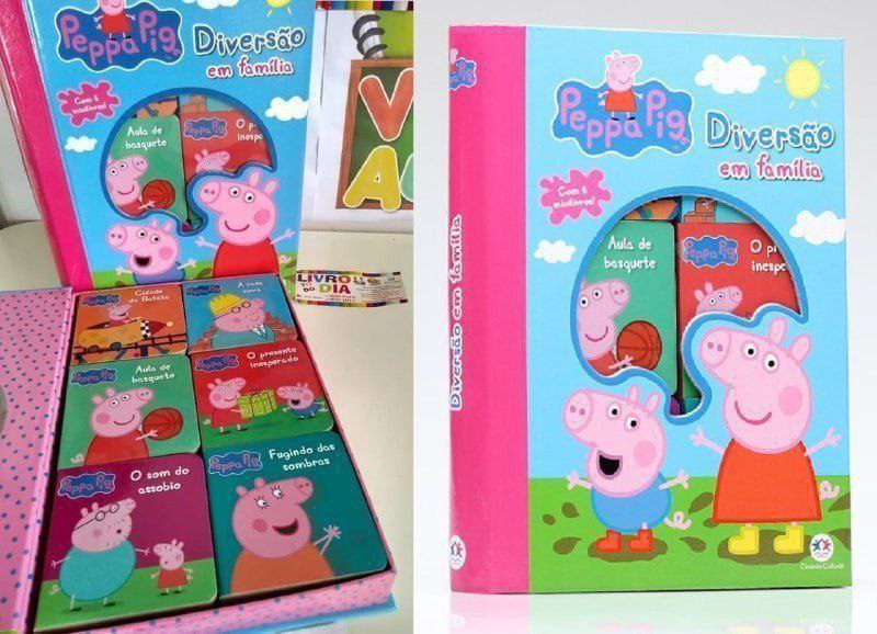 Peppa Pig - Diversão em família: Com 6 mini livros