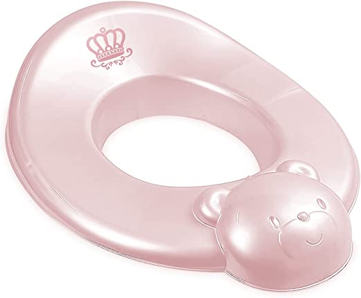 Redutor Sanitário Infantil Fofura Majestic, Adoleta Bebê, Rosa Real