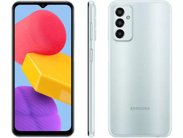 Smartphone Samsung Galaxy M13 128GB 4G Wi-Fi Tela 6.6'' Dual Chip 4GB RAM Câmera Tripla + Selfie 8MP