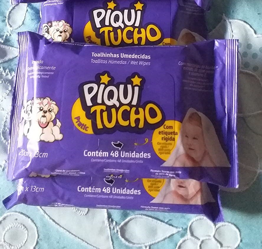 Toalhas Umedecidas Pratic 48 Unidades, Piquitucho