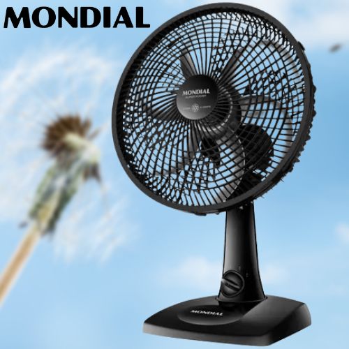 ️Ventilador de Mesa Mondial Super Power VSP-30-B - 30cm 3 Velocidades