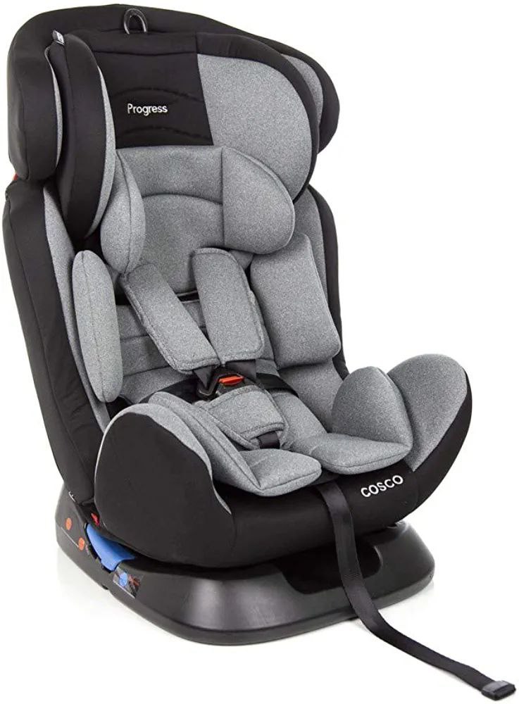 Cadeirinha Progress, 0 a 36kg, Cosco, Cinza Mescla