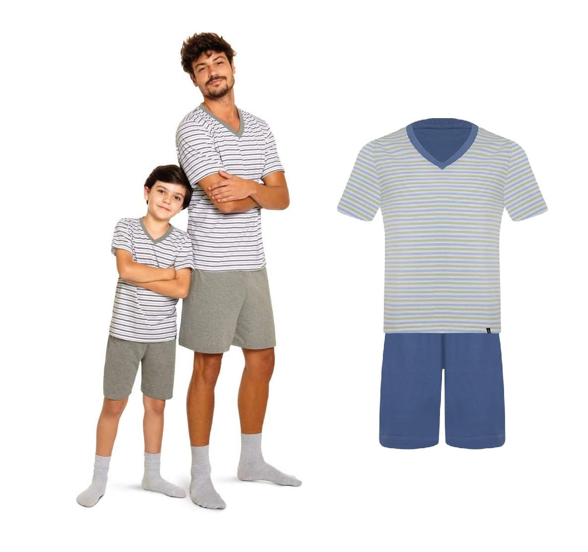 Conjunto Pijama Curto Lupo (2 a 16 anos)