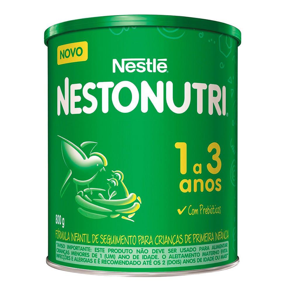 Fórmula Infantil Nestonutri 1+ 800g