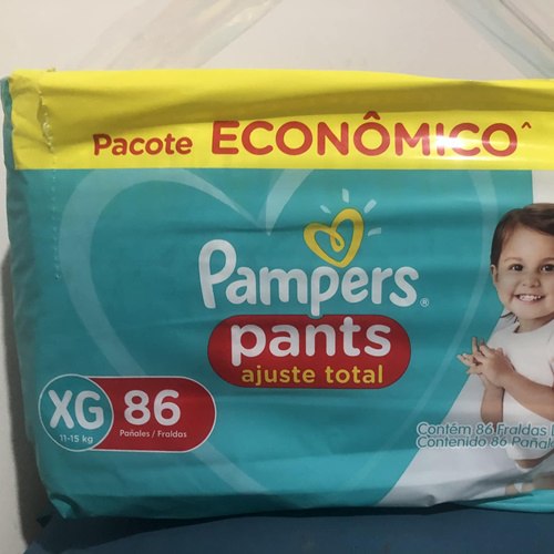 Fralda Calça Pampers Pants Ajuste Total