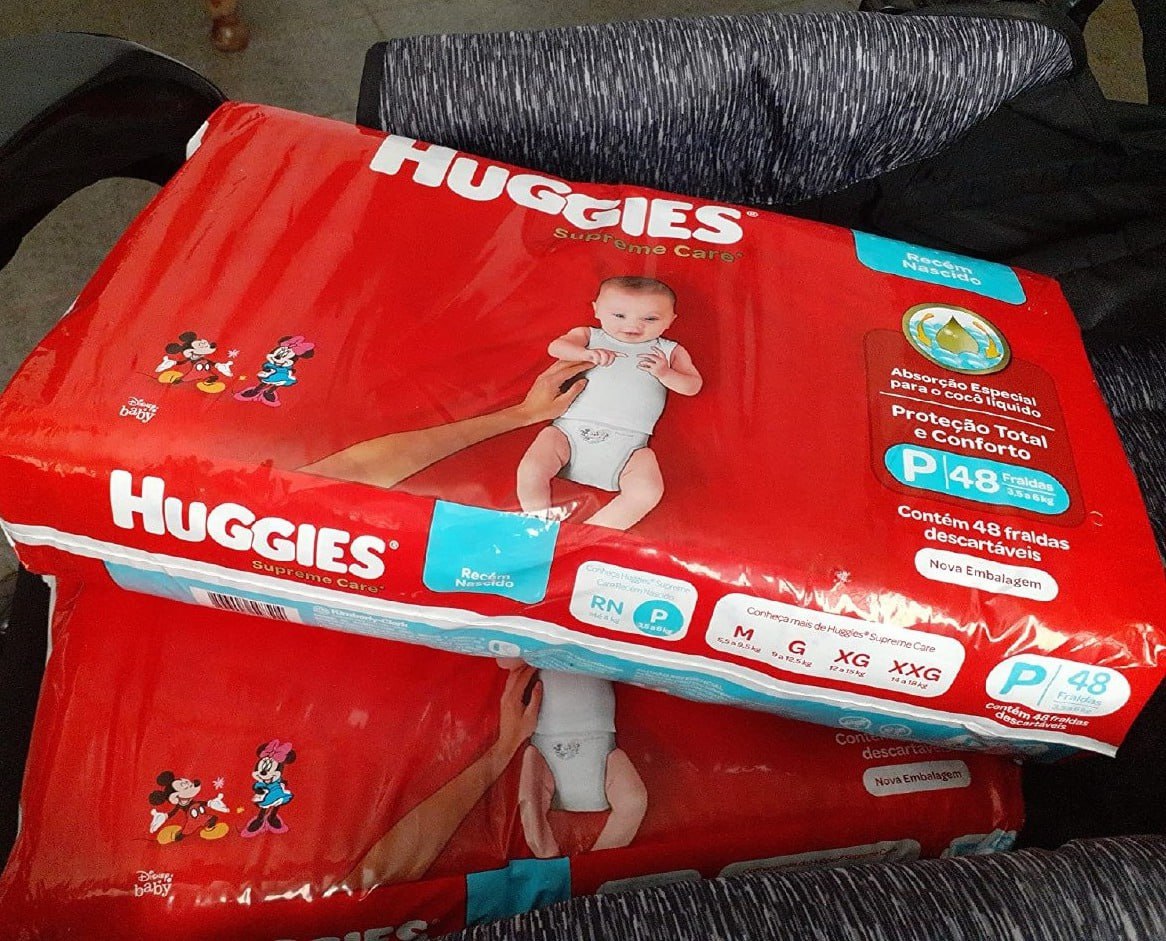 Fralda Huggies Supreme Care P 48 unidades