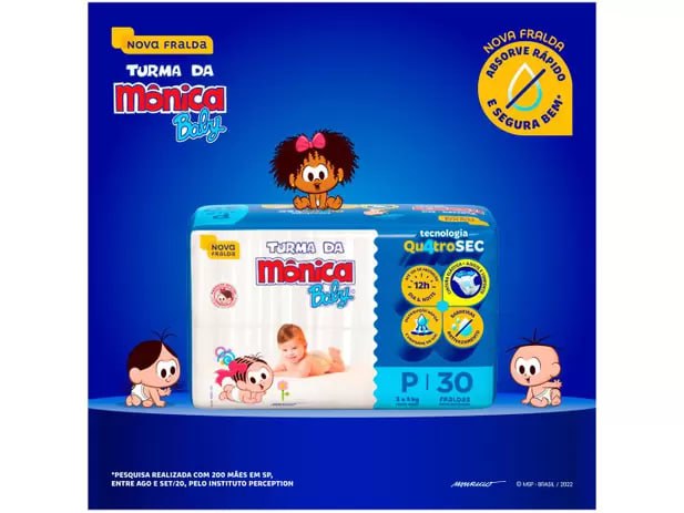 FRALDA TURMA DA MONICA