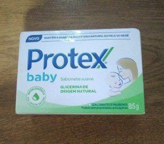 Sabonete em Barra para Bebê Protex Baby Glicerina Natural , , Cor: Branco, Tamanho: 85 g (Pacote de 1)