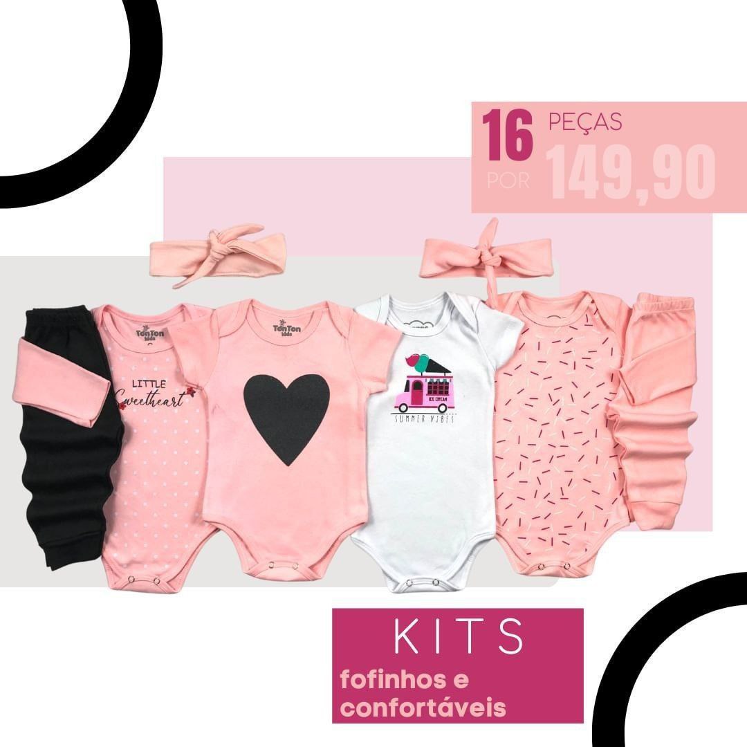 Se você esta montando seu enxoval, ou procurando repor as roupinhas velhas do baby, aqui esta a promoção ideal! Todos em 100% algodão com fechamento em botão de pressão e gola americana! Tudo para facilitar o dia a dia das mamães e dos pequenos!🥰