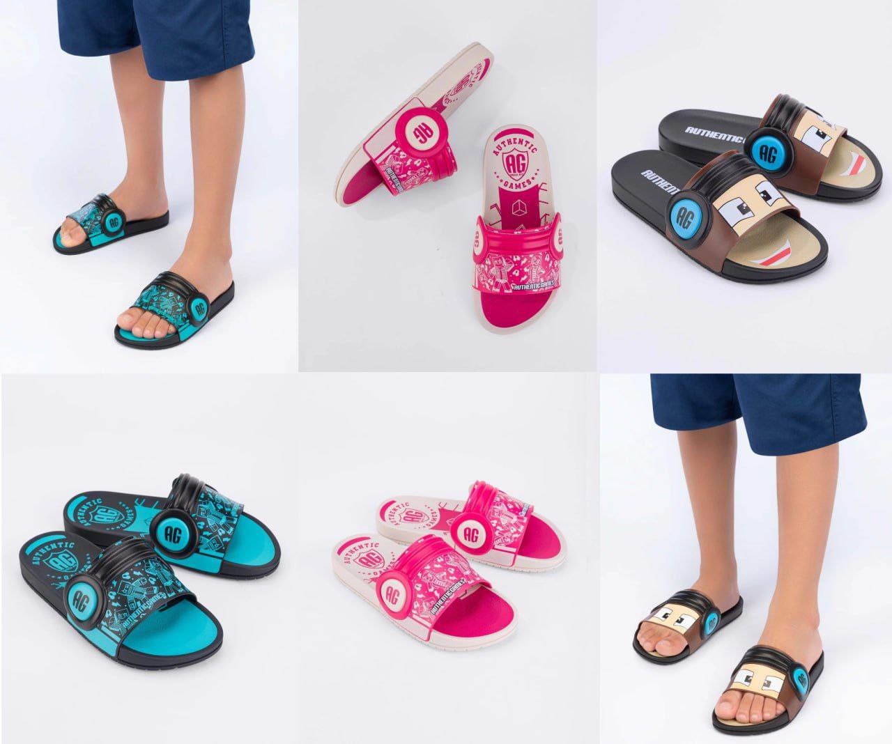 Slide Grendene Kids Authentic Games Crazy (25 ao 31)