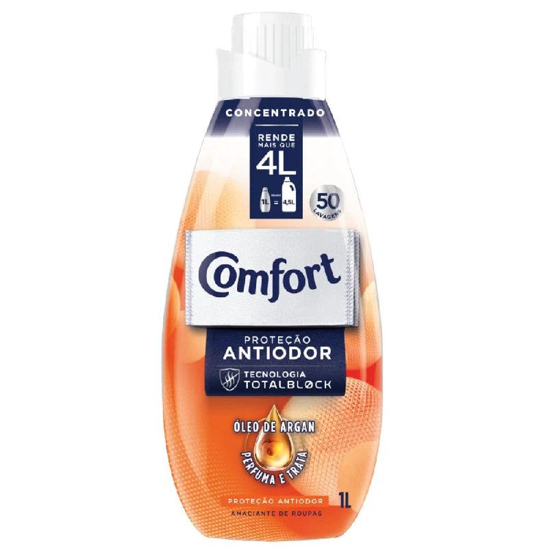 Amaciante Concentrado Comfort Proteção Antiodor 1 LT
