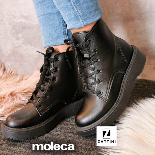 Bota Coturno MOLECA Tratorada Feminina (34 ao 39)