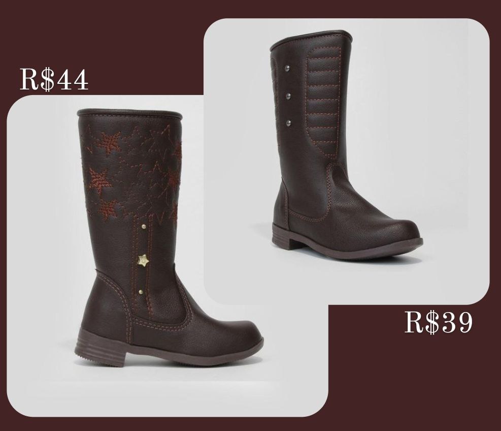 Bota Infantil Montaria Bella Ninna (n° 20 e 21)*