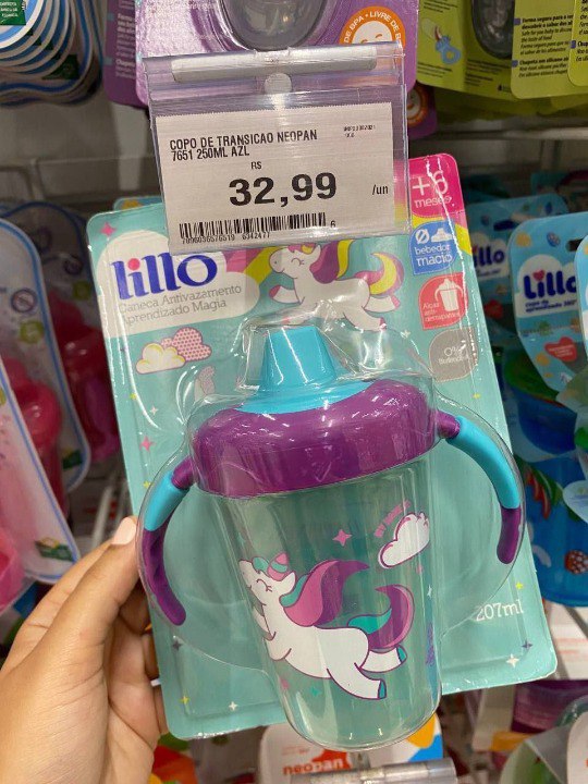 Caneca Antivazamento Magia - Lillo, Lilás