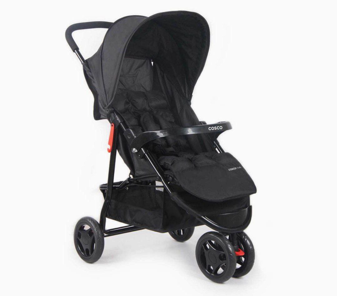 Carrinho de Bebê, Toffy, Cosco, Preto Absoluto