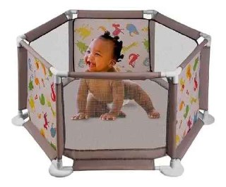 Cercadinho safari de bebê unissex colorido divertido styll - Styll Baby
