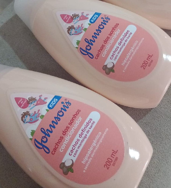 Condicionador Cachos dos Sonhos Johnson's 200ml