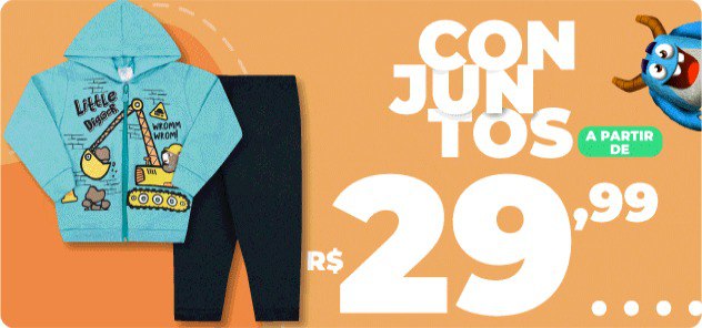 Conjuntos a partir de R$ 29,99