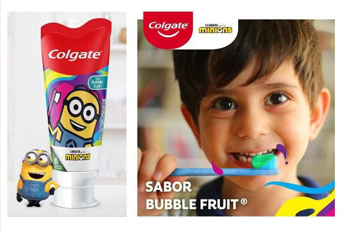 Creme Dental Colgate Smiles Minions 100g