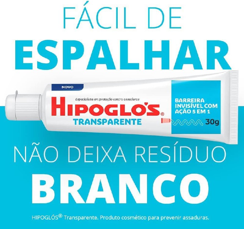 Creme para Assaduras Hipoglós Transparente - 30g