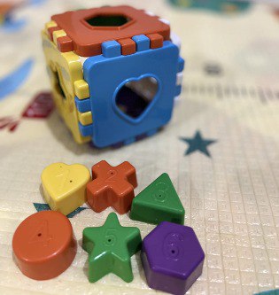 Cubo Baby Educativo Kendy com Blocos