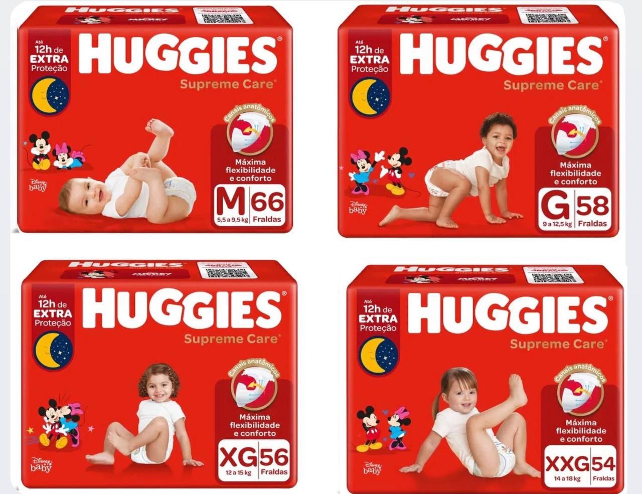 Fralda Huggies Supreme Care
