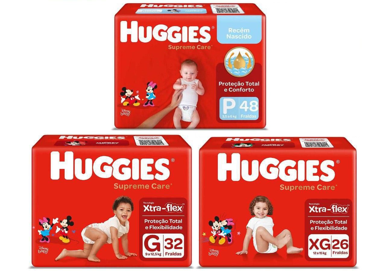 Fralda Huggies Supreme Care (LEIA TUDO)