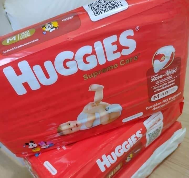 Fralda Huggies Supreme Care M - 40 fraldas