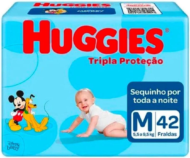 Fralda Huggies Tripla Proteção