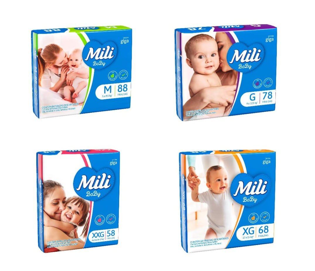 Fralda Mili Baby Giga