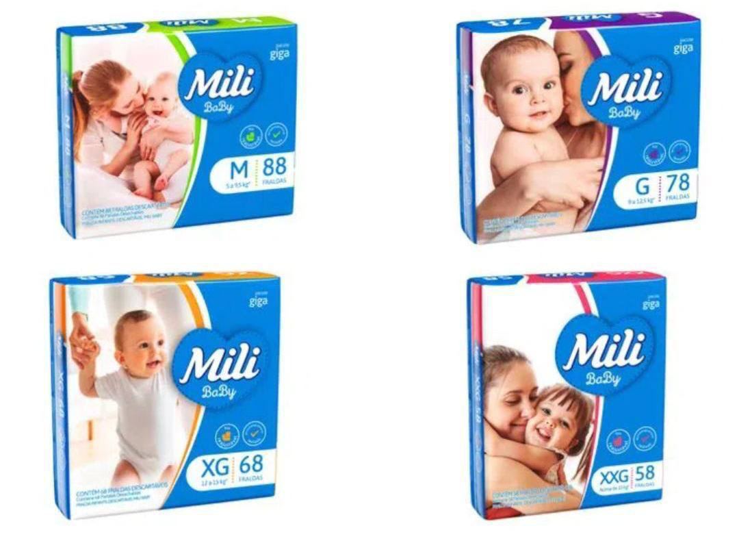 Fralda Mili Baby Giga