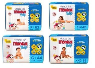 Fralda Turma da Mônica Baby