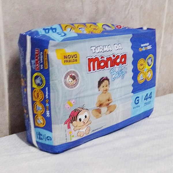 ▪️ Fralda Turma da Mônica Baby Mega