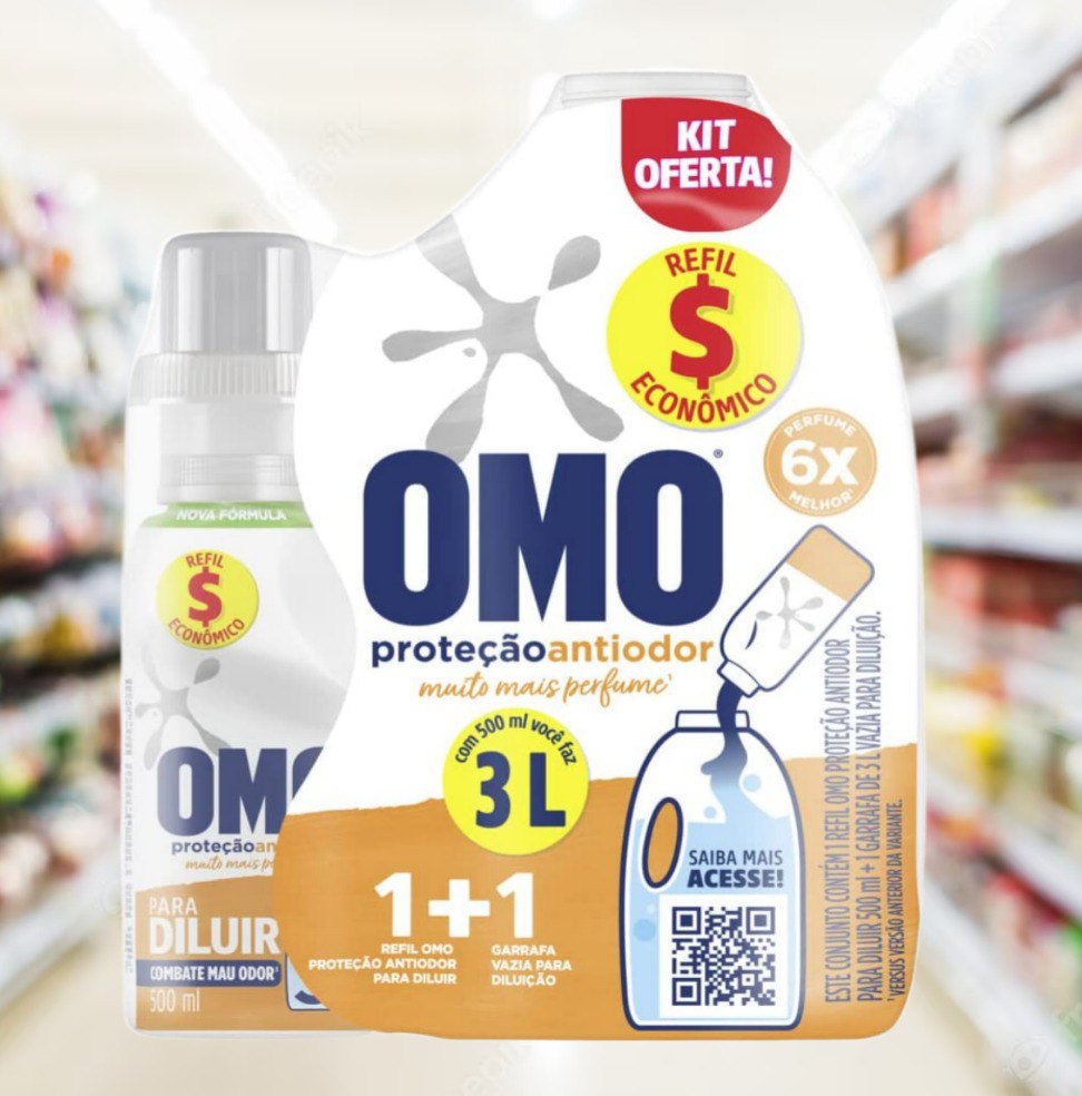 Kit OMO ‼️ Ótimo rendimento 😉