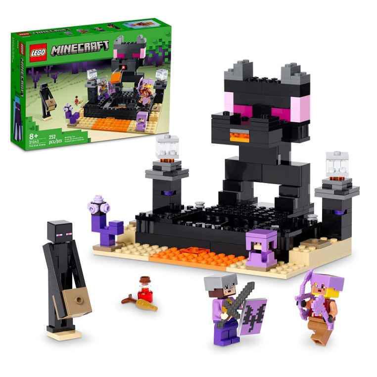 LEGO Minecraft A Arena do End 21242 (252 Peças); Conjunto de Construção