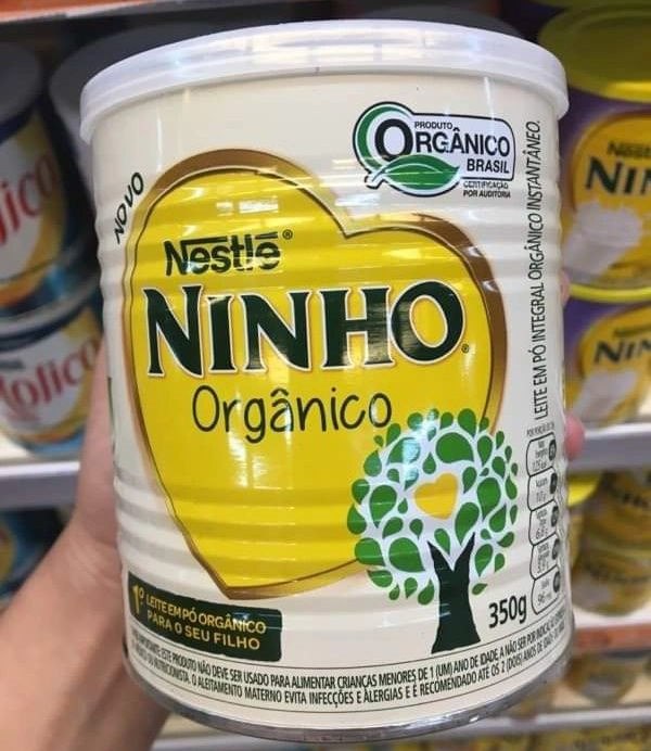 Leite em pó Ninho Orgânico 350g