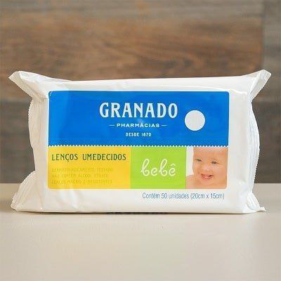 Lenços Umedecidos Bebê Tradicional, Granado