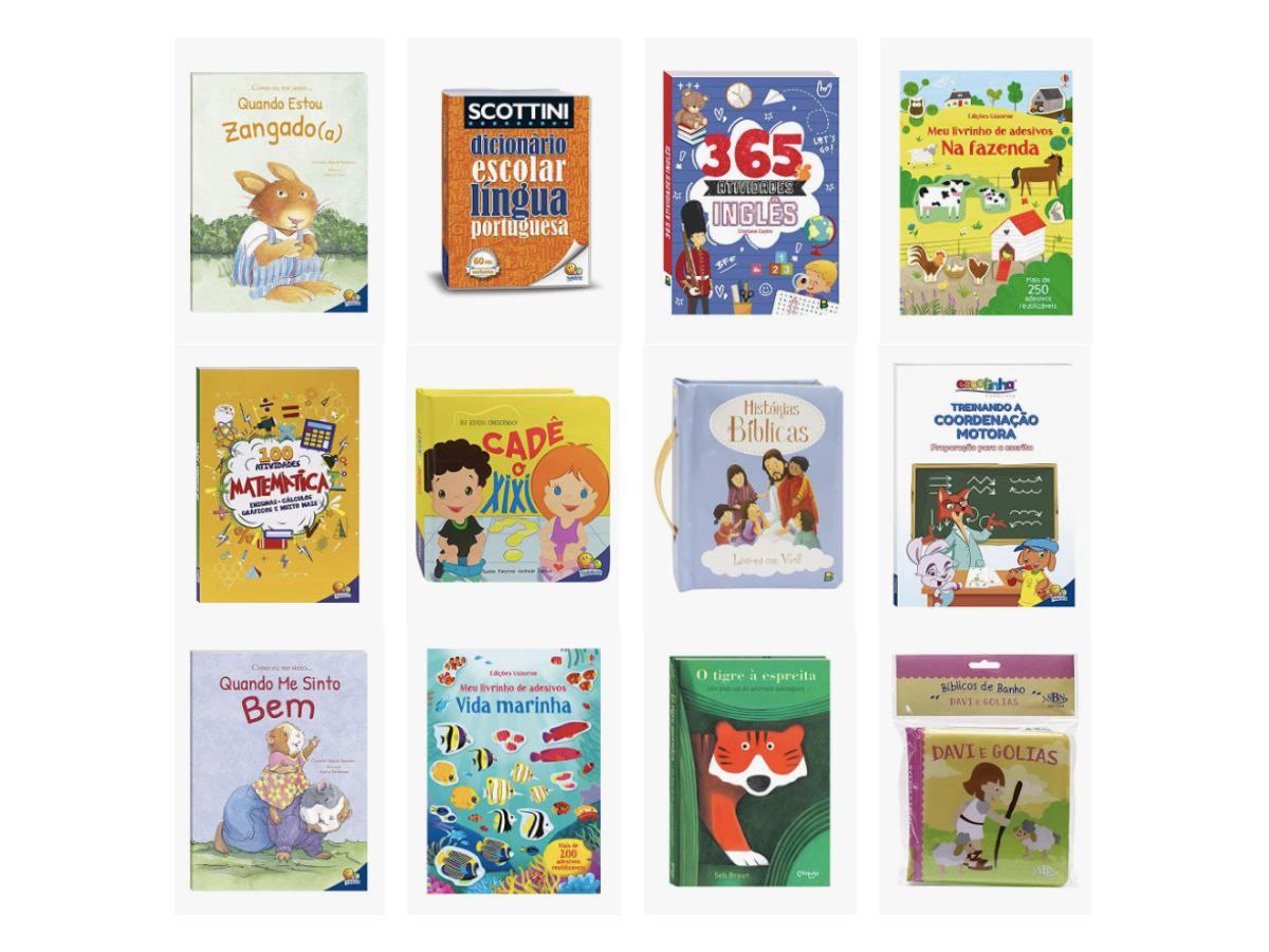 Livros Educativos Infantis com até 60% off