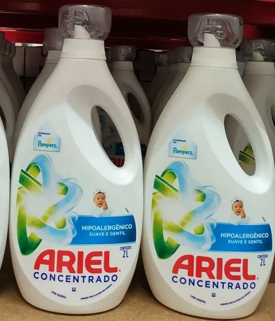Sabão Líquido Ariel Concentrado Suave e Gentil para Roupa de Bebê 2L