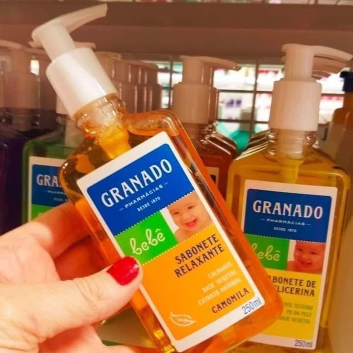 Sabonete Liquido Bebe Camomila, Granado, 250ml
