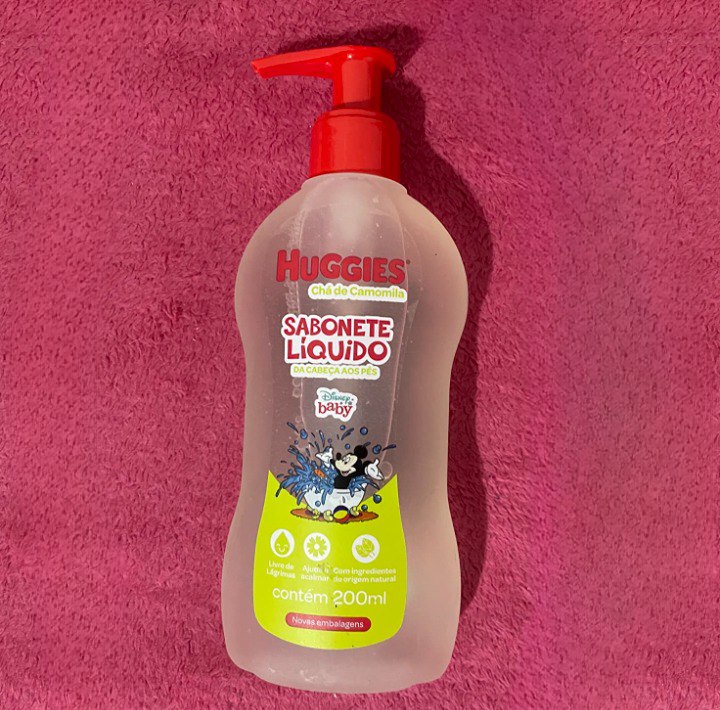 Sabonete Líquido Huggies Chá de Camomila - 200ml