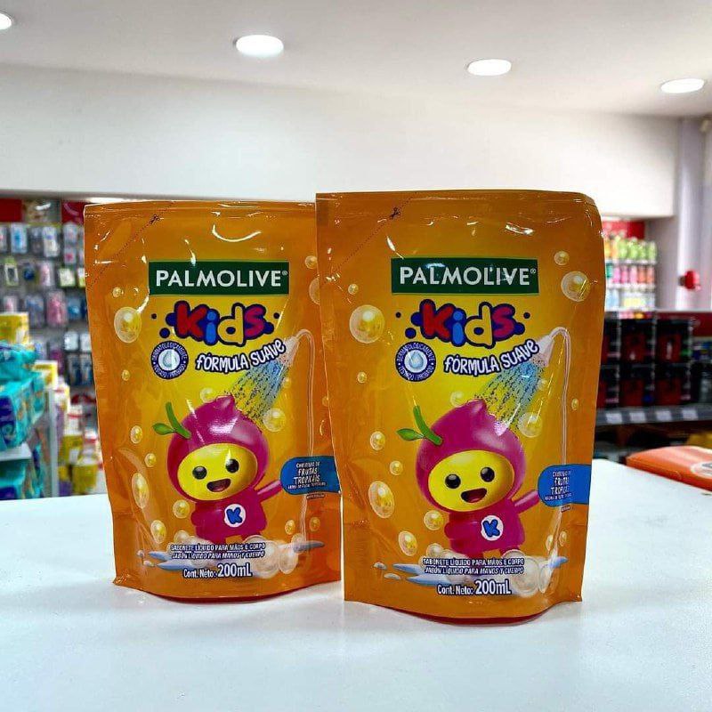 Sabonete Líquido Infantil Palmolive Kids 200Ml Refil