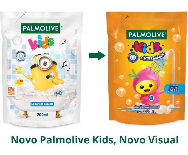 Sabonete Líquido Infantil Palmolive Kids Minions 200Ml Refil