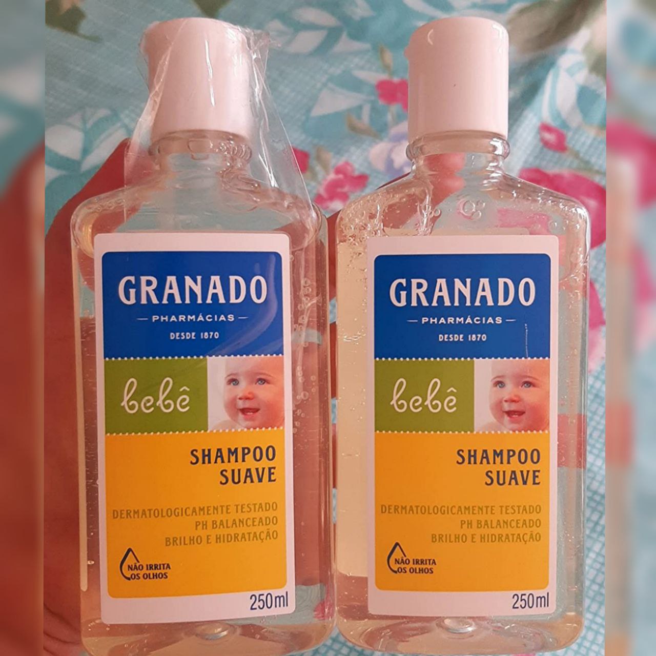 Shampoo Bebê 250ml, Granado (Tradicional e Lavanda)