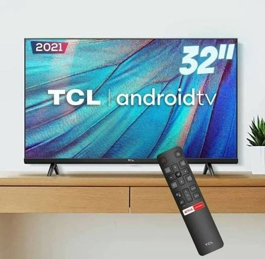 Smart TV LED 32" HD TCL 32S615 - Android TV, Wifi, USB